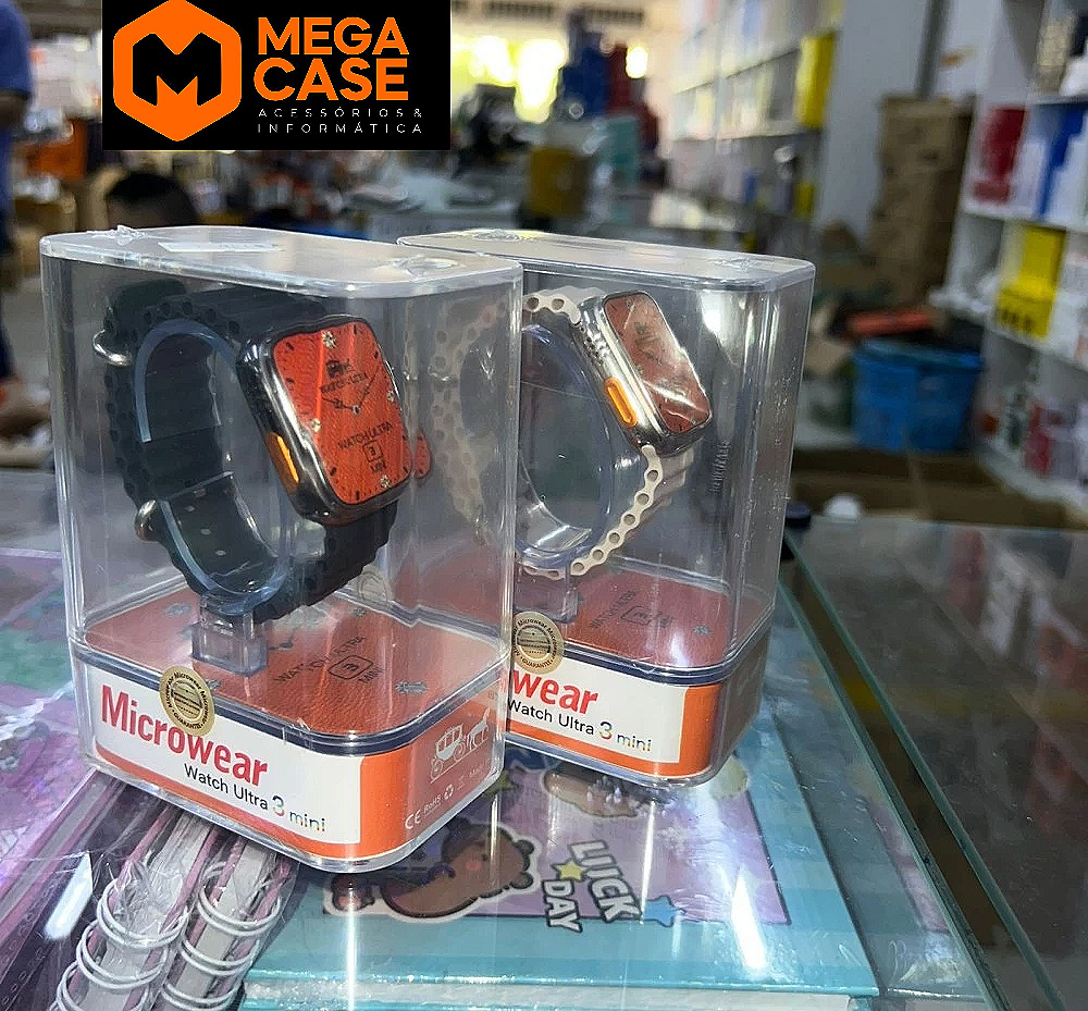 Relógio Smartwatch Microwear Ultra 3 Mini