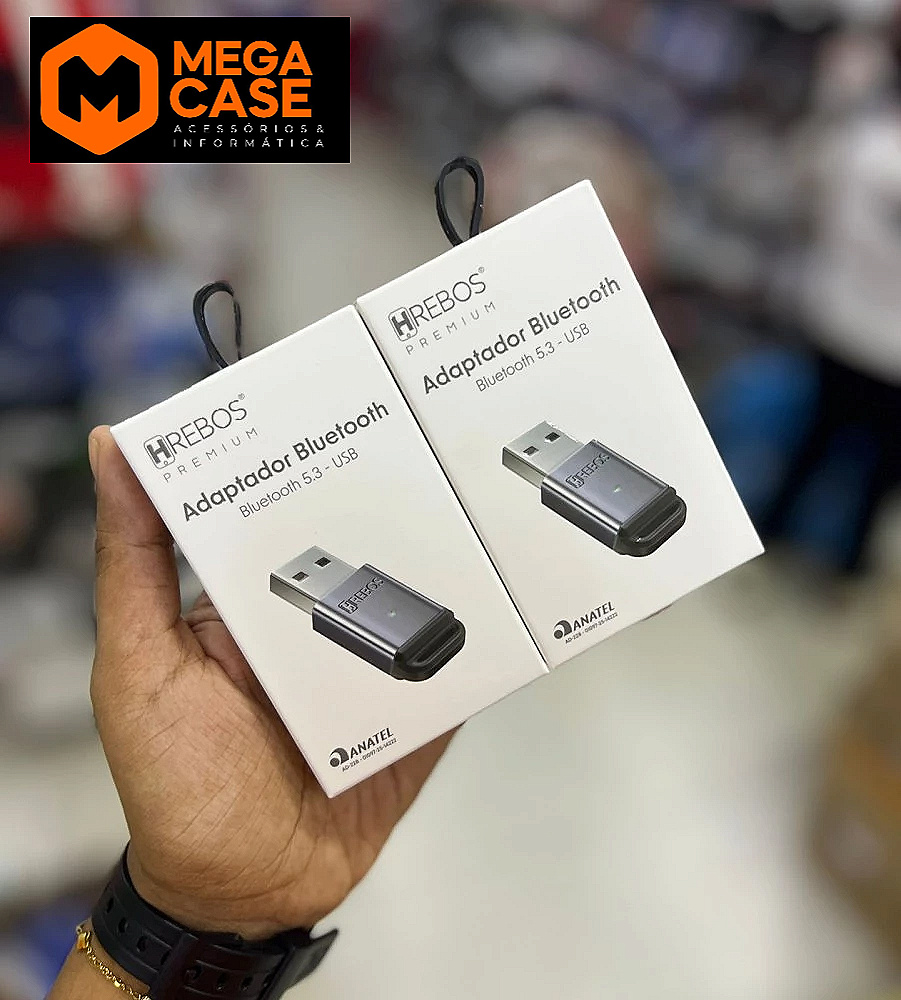 Adaptador Bluetooth Hrebos 5.3 USB