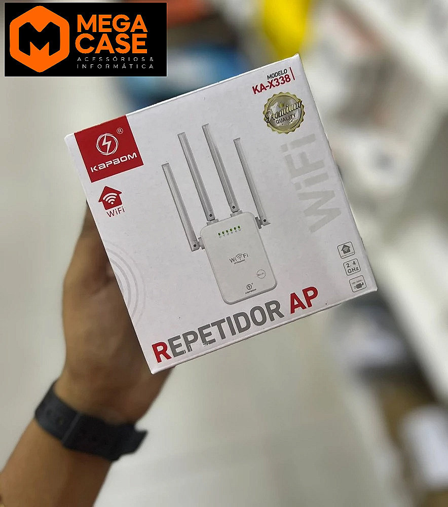 Repetidor Wi-Fi Kapbom KA-X338