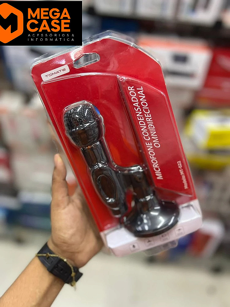 Microfone Condensador Tomate MT-632