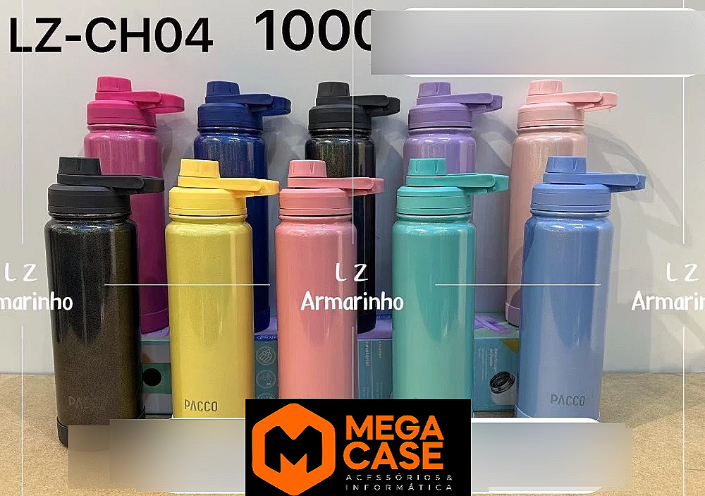 Garrafa térmica PACCO 1000ml LZ-CH04