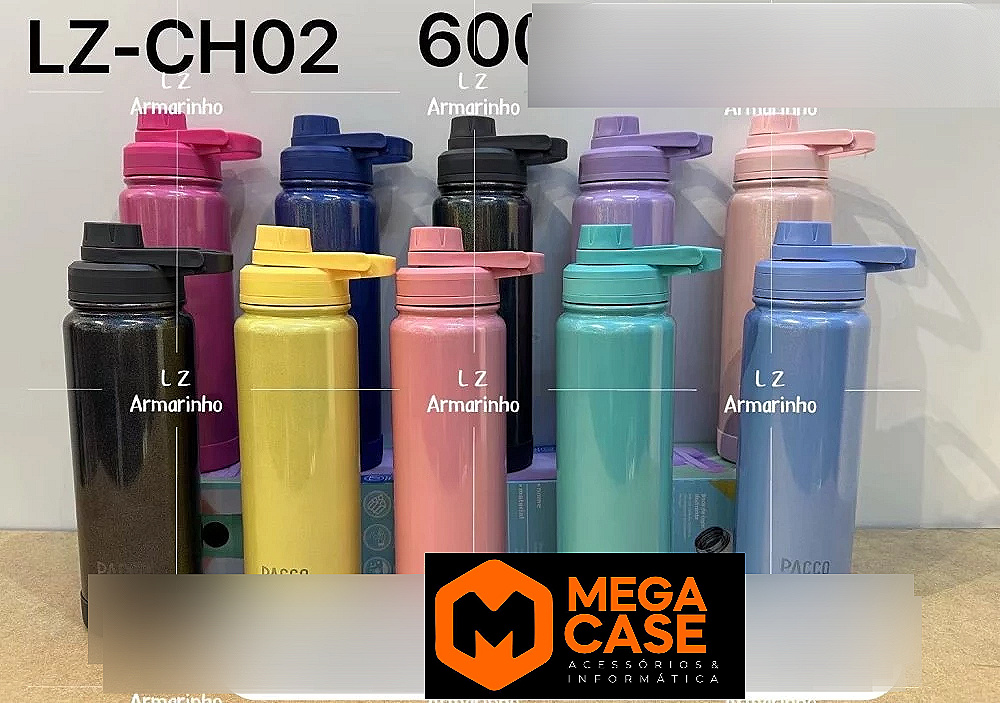 Garrafa térmica 600ml LZ-CH02