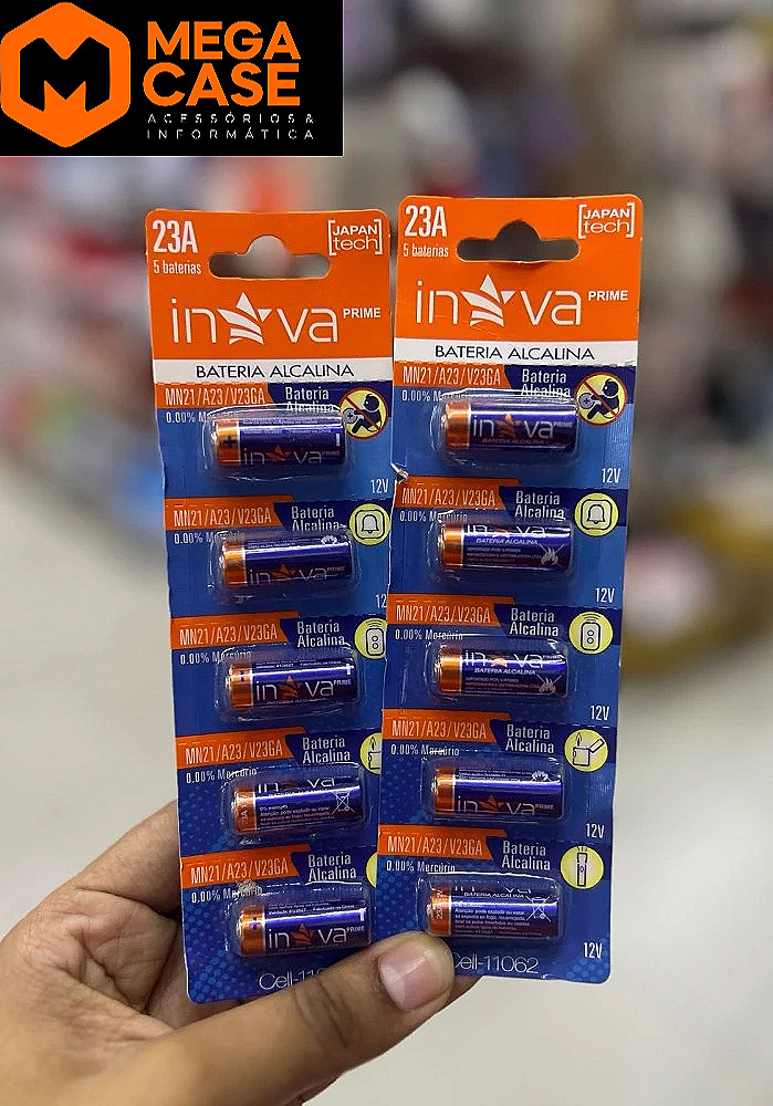 Bateria 12V Alcalina 23A Inova CELL-11062