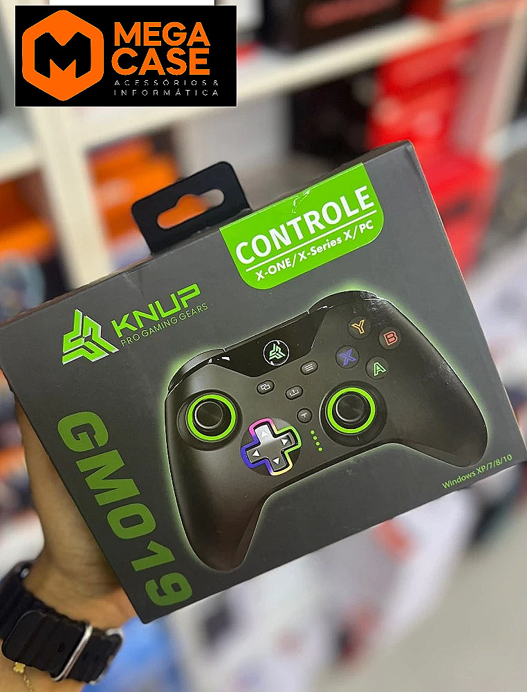 Controle Gamer Knup GM019 X-One/PC