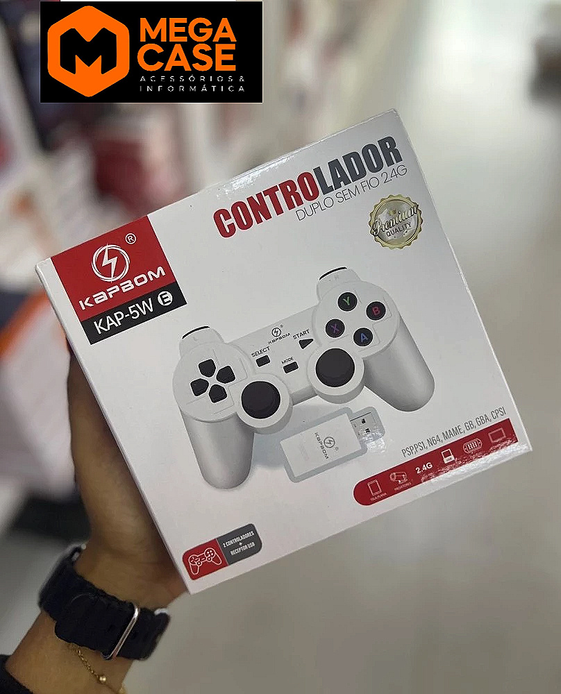 Controle Duplo Kapbom KAP-5W E 2.4G