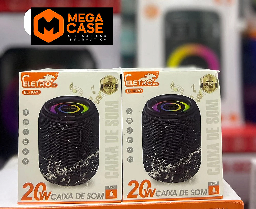 Caixa de som Eletro EL-1070 20W