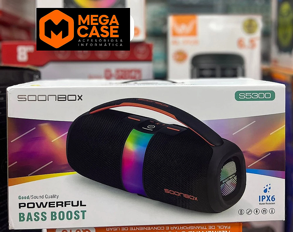 Caixa de som Soonbox S5300 Bass Boost