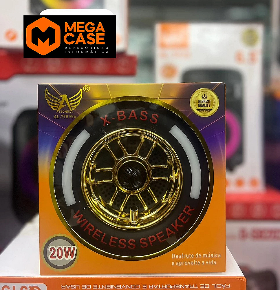 Caixa de som Altomex AL-779 Pro 20W X-Bass
