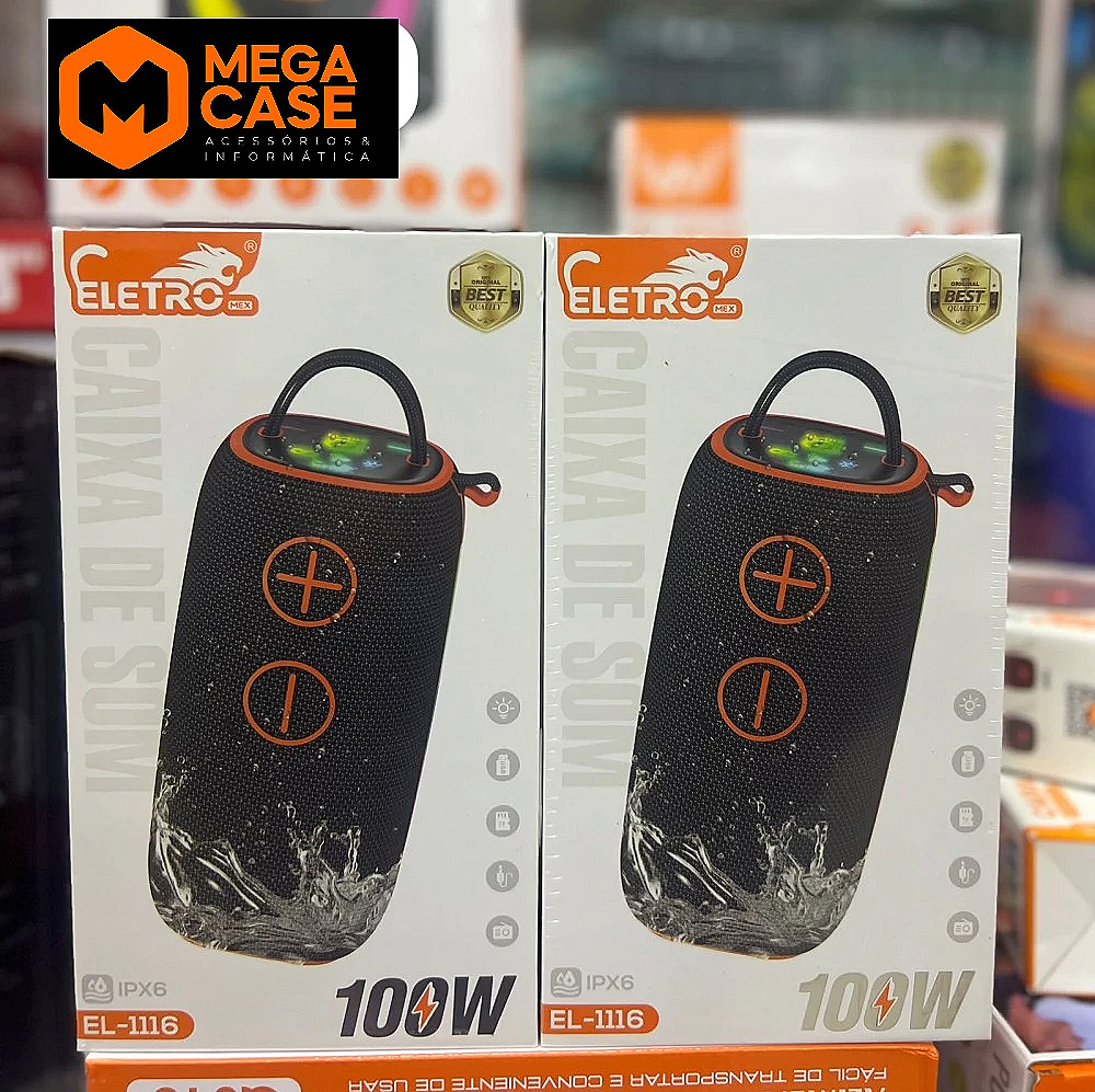 Caixa de som Eletro EL-1116 100W