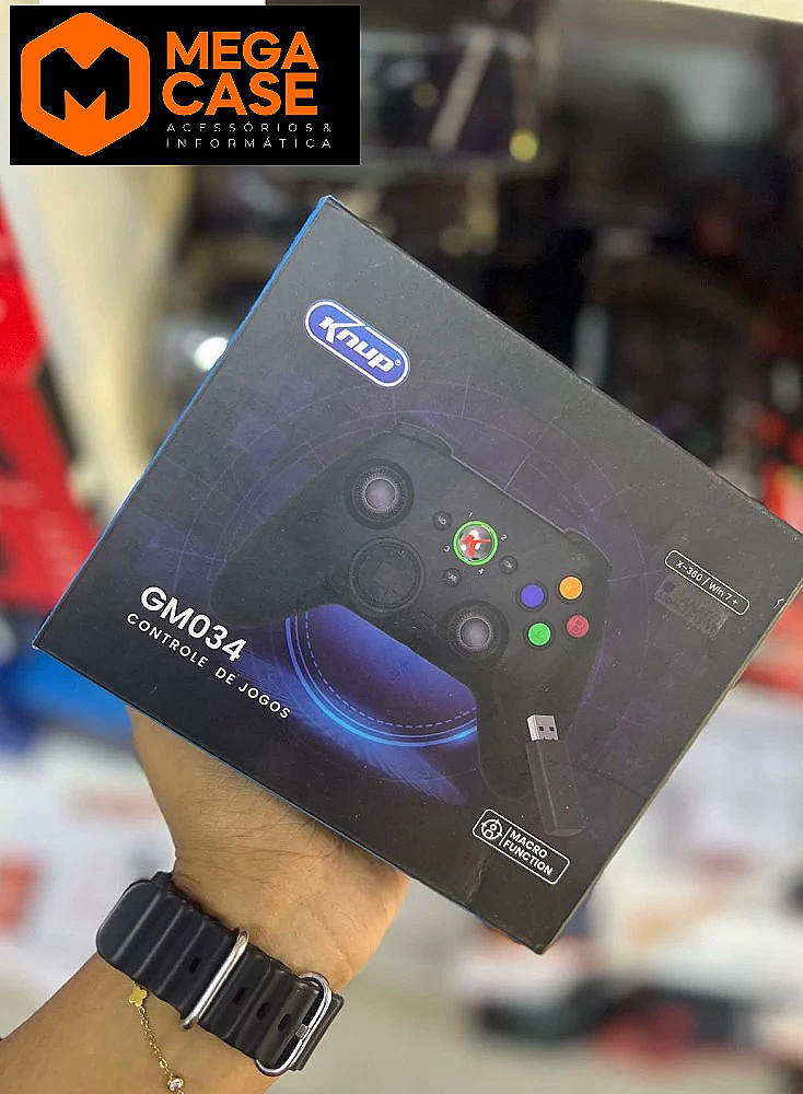 Controle de Jogos GM034 Knup com Macro