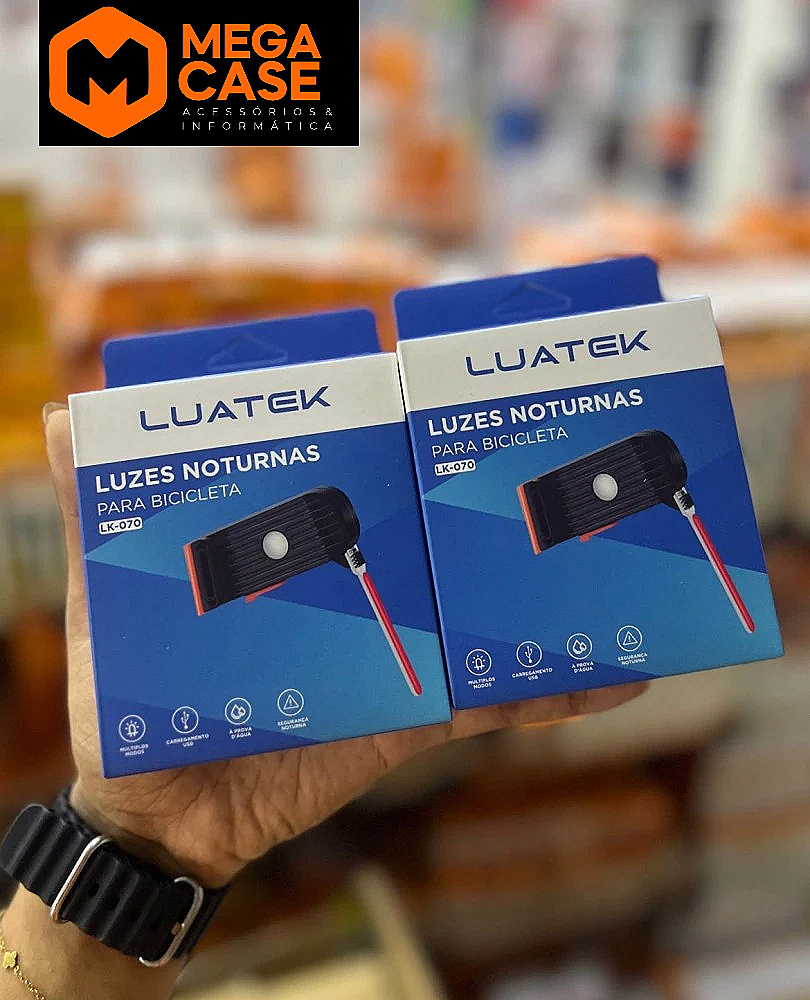 Luzes Noturnas para Bicicleta Luatek LK-070