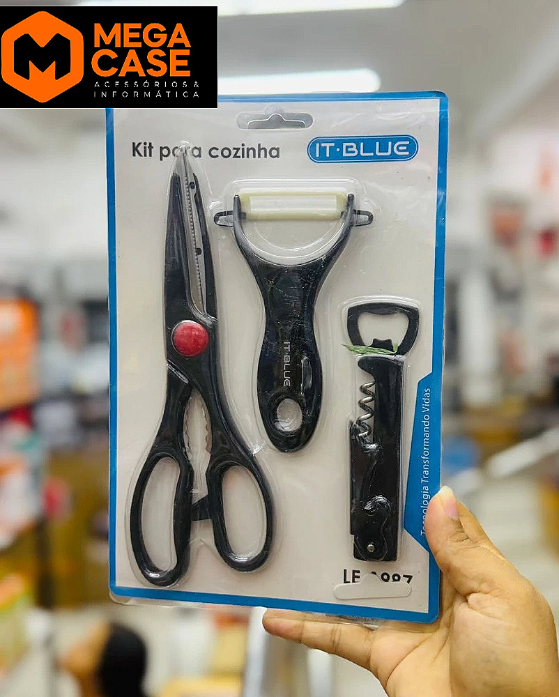Kit Cozinha IT-Blue LE-1987 com Tesoura
