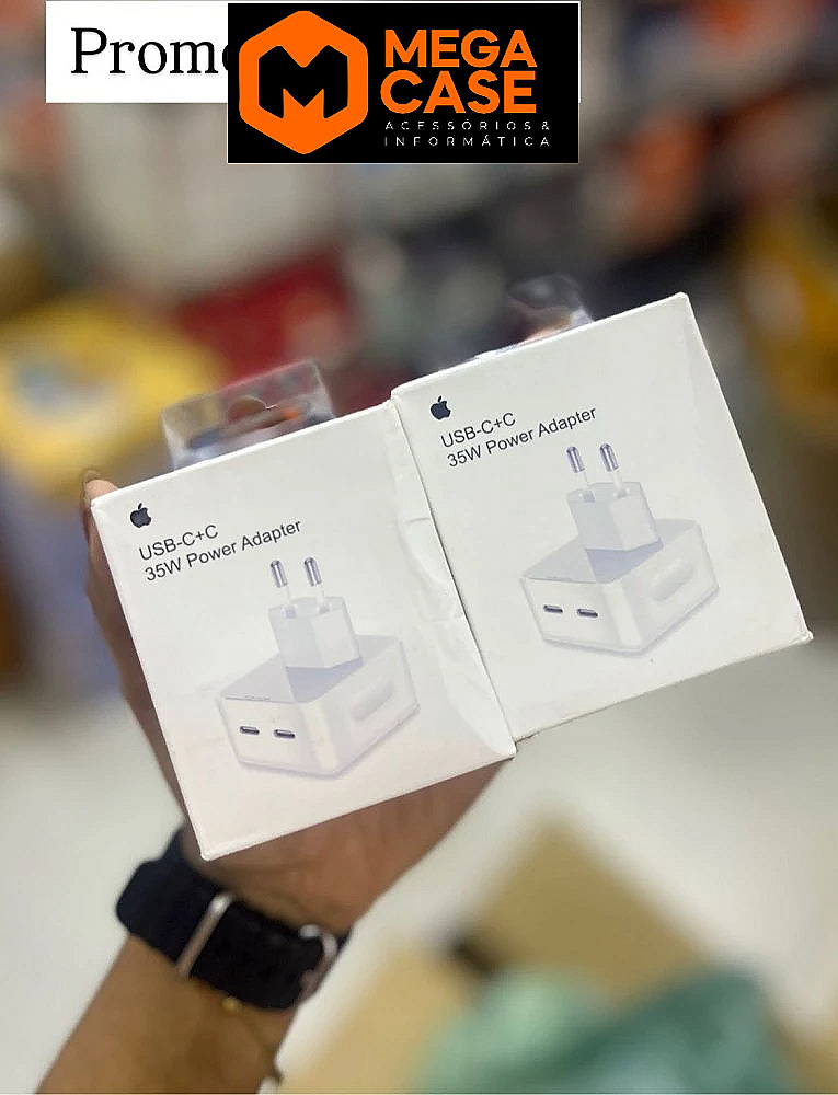 Fonte USB-C+C 35W Power Adapter Apple