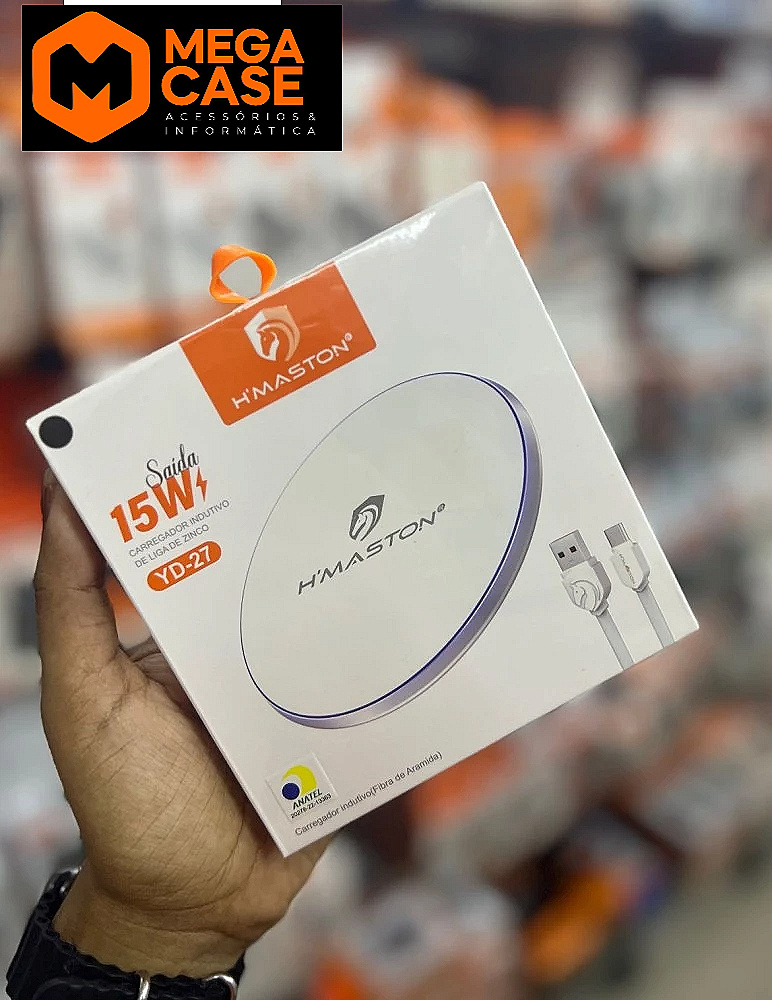 Carregador de indução 15w hmaston YD-27