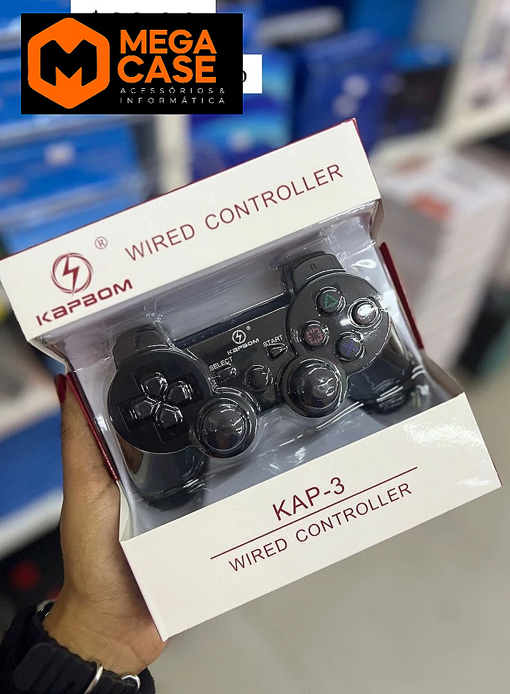 Controle P3 com fio Kapbom