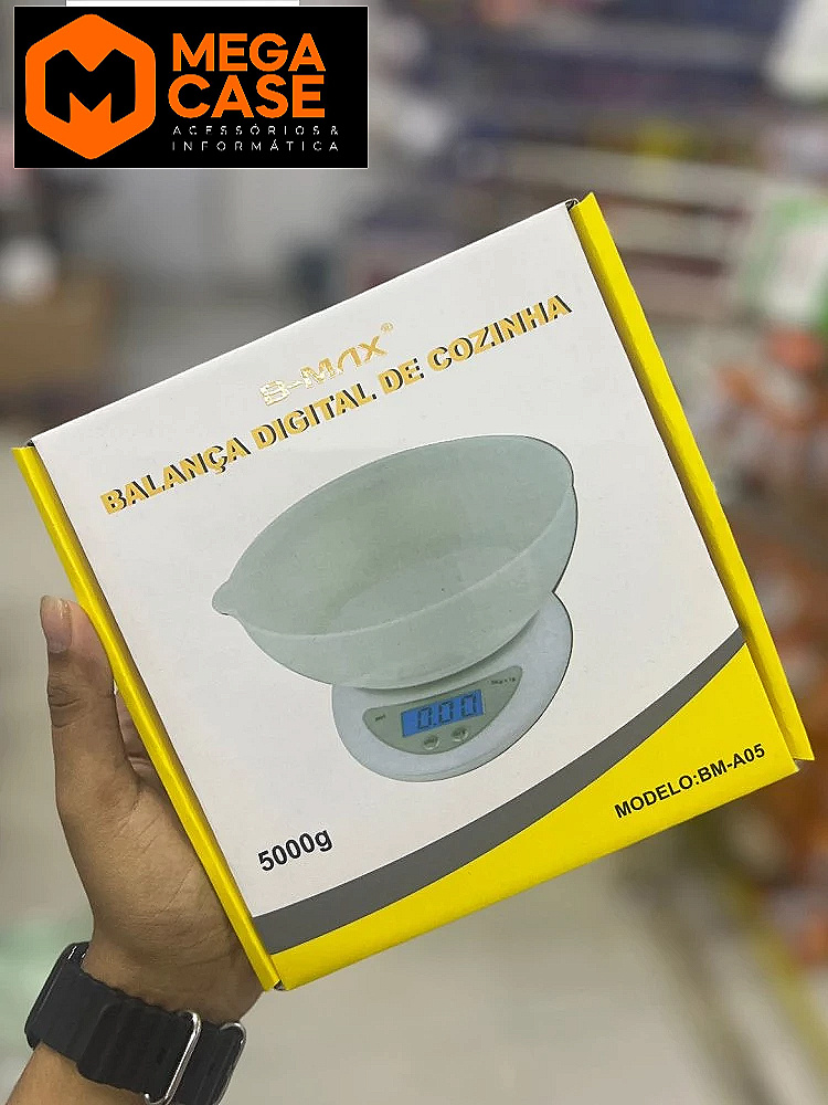 Balança digital de cozinha B-MAX BM-A05 5kg