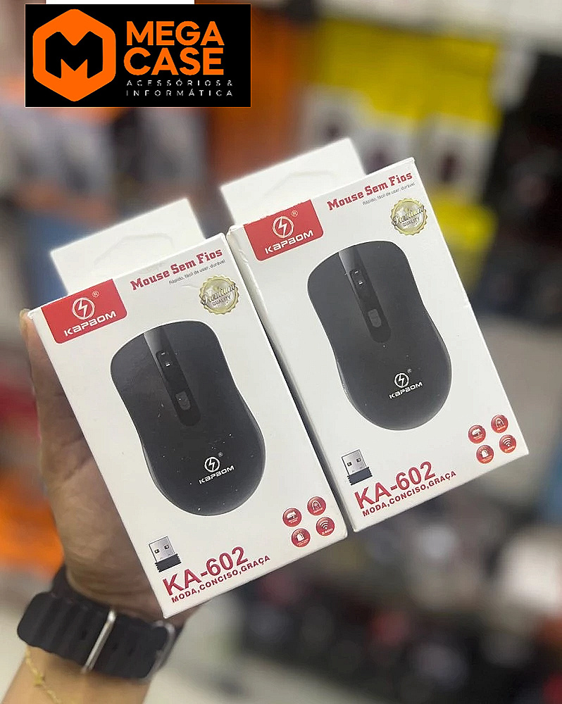 Mouse Sem Fio Kapbom KA-602