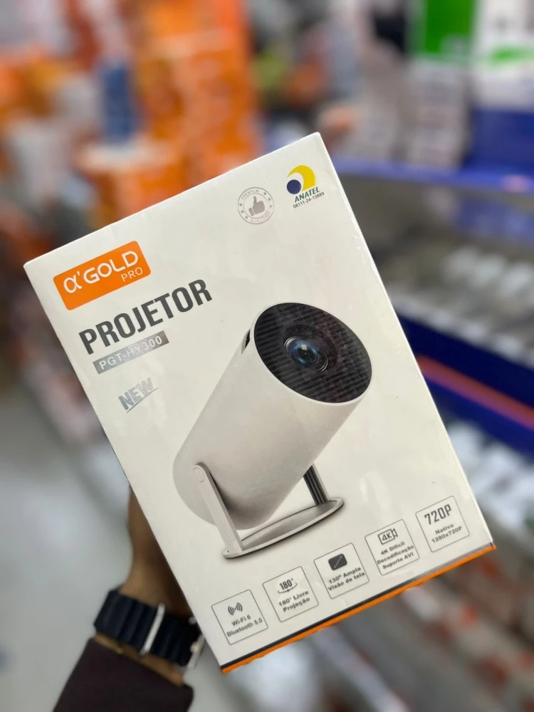 Projetor α'GOLD PRO PGTHV300 720P 4K