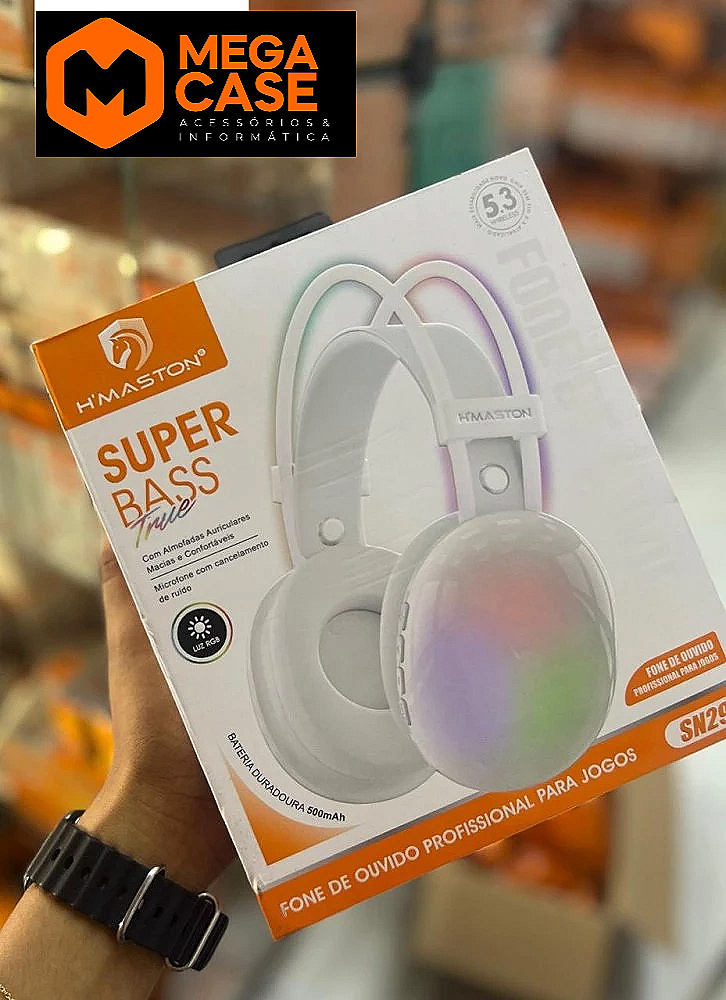 Headphone Bluetooth H'Maston SN29 Super Bass True