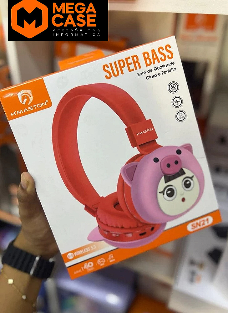 Headphone Sem Fio H'maston SN21