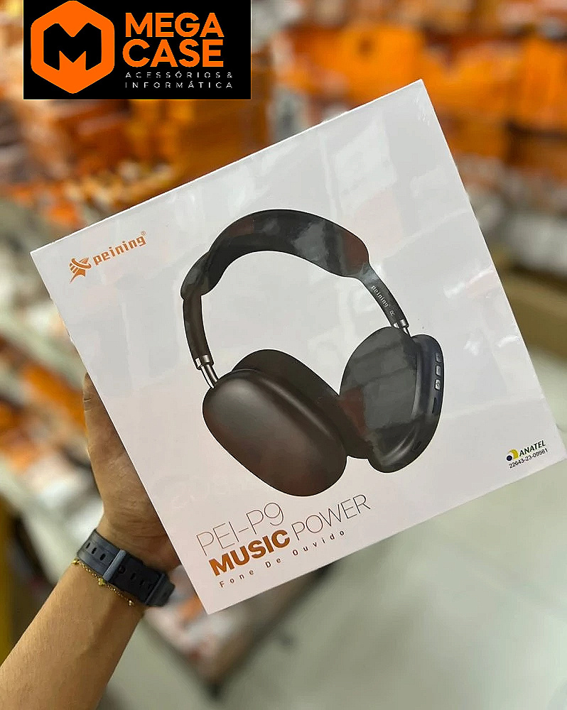 Headphone Bluetooth Peining PEI-P9 Music Power