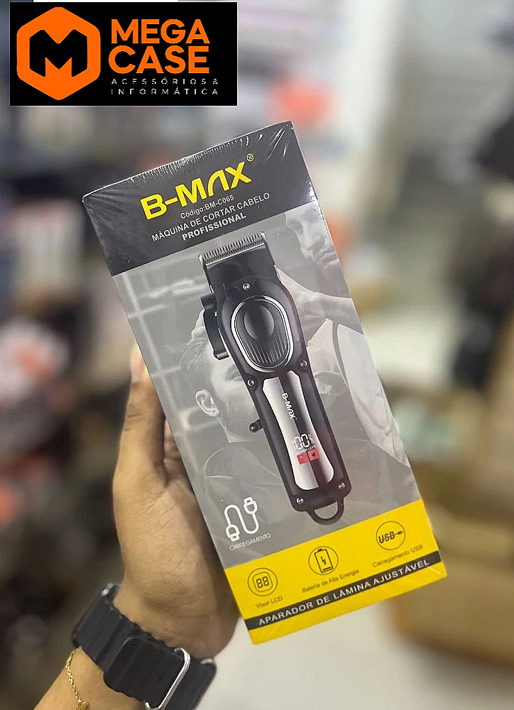 Máquina de Corte B-MAX BM-C065 Profissional com Visor LCD