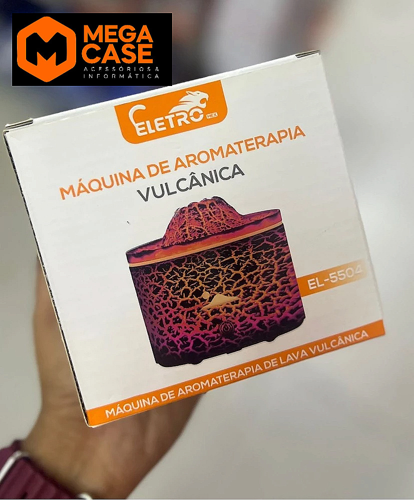 Máquina de Aromaterapia Vulcânica EL-5504