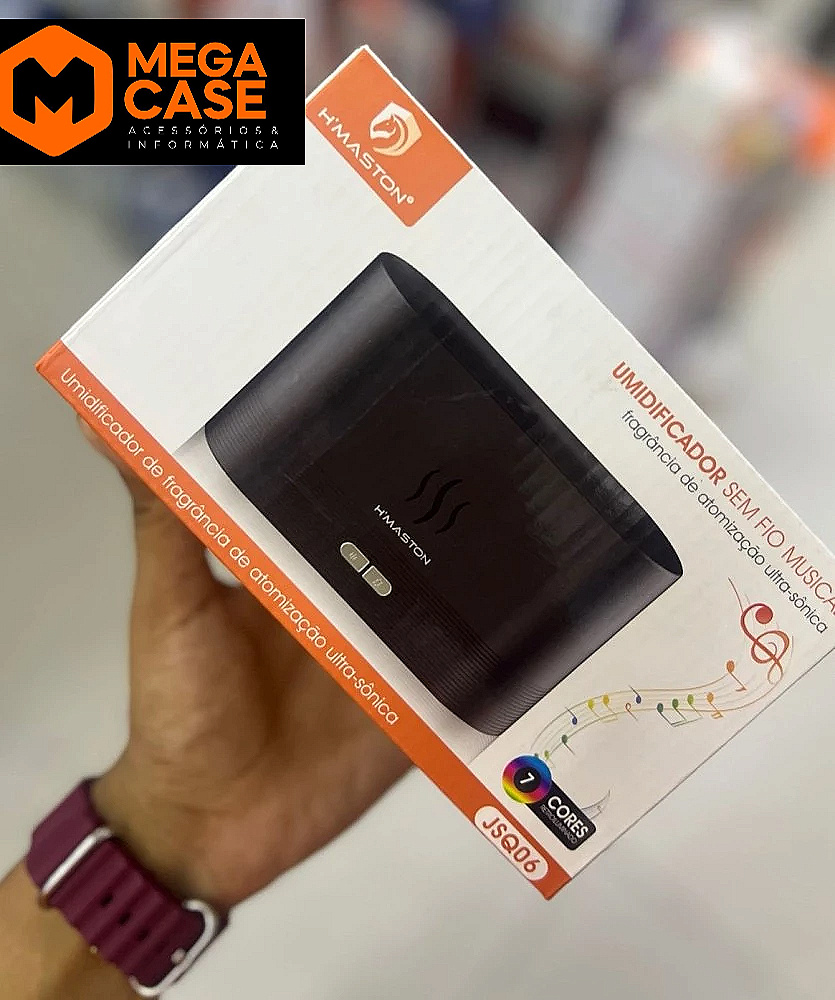 Umidificador H'Maston JSQ06 Sem Fio Musical