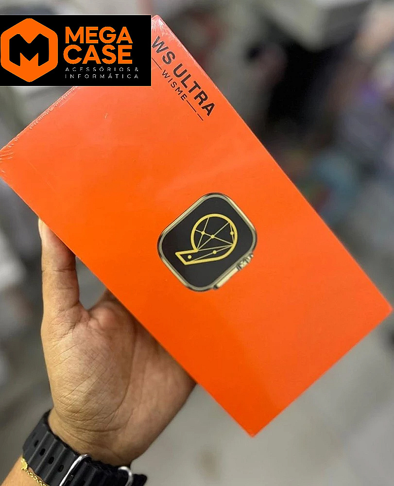 Smartwatch WS Ultra WiSME Laranja