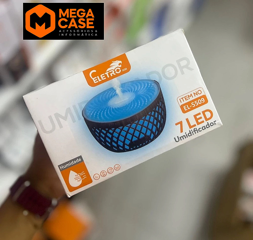 Umidificador LED Eletro EL-5509