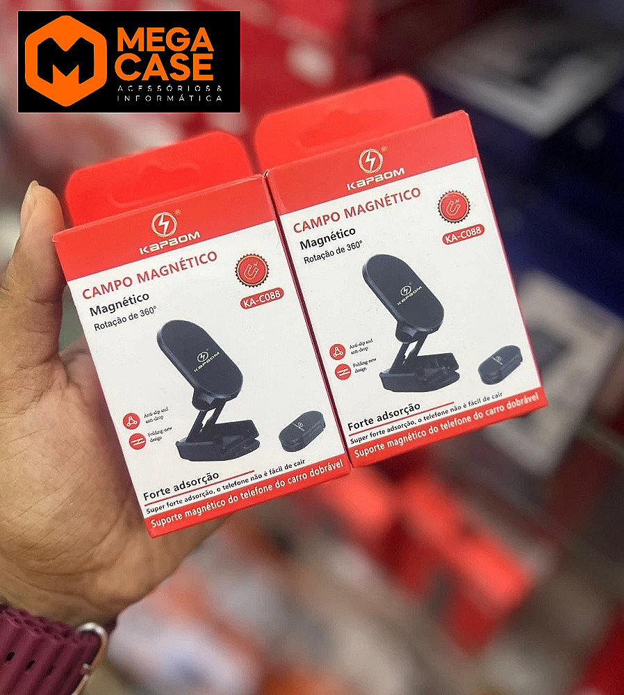 Suporte Magnético Veicular Kapbom KA-C088
