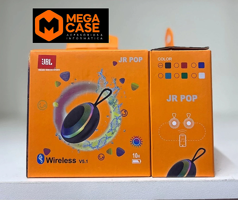 Caixa de som JBL JR POP portátil - V5.1