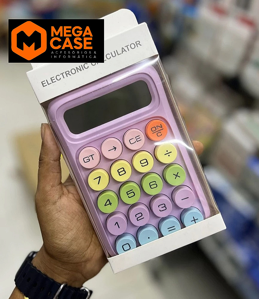 Calculadora Eletrônica Colorida electronic