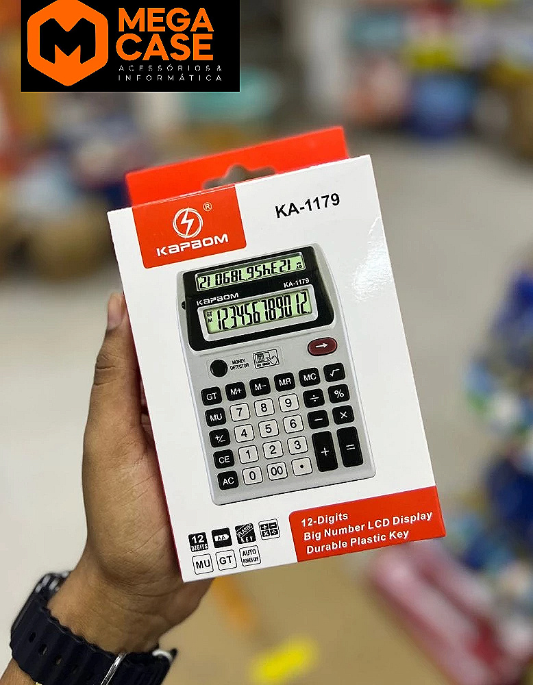 Calculadora Kapbom KA-1179 12 Dígitos