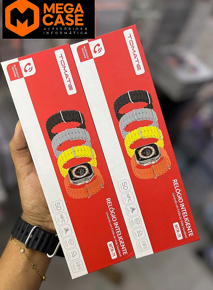 Relógio Smartwatch MTR-71 Tomate