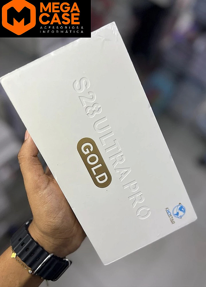 Relógio Smartwatch S28 Ultra Pro Gold