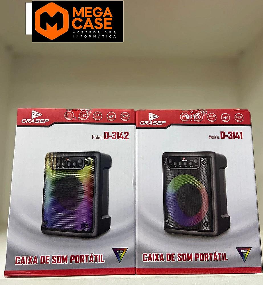 Caixa de Som Grasep D-3141