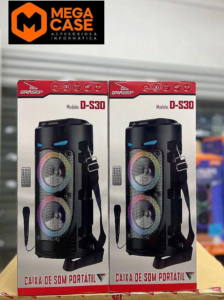 Caixa de Som Grasep D-S30