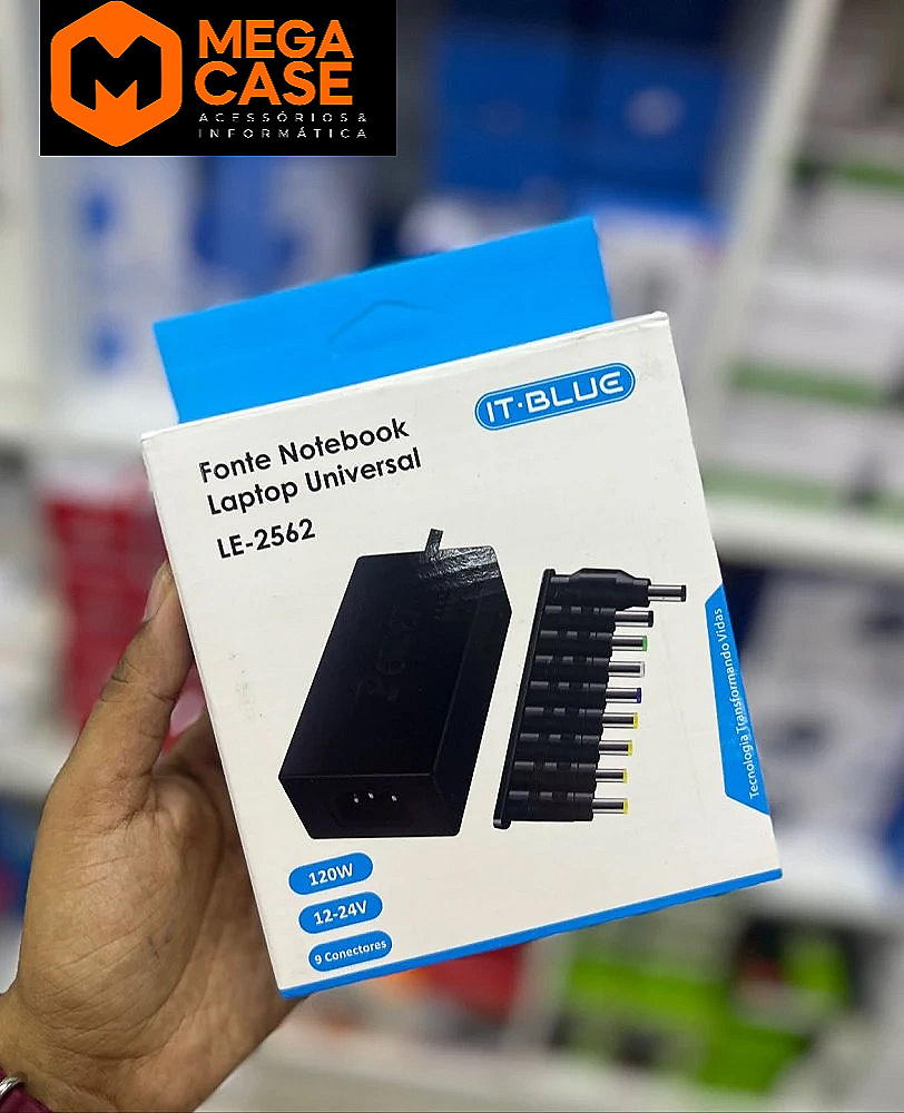 Fonte Universal IT-Blue LE-2562 para Notebook ID5