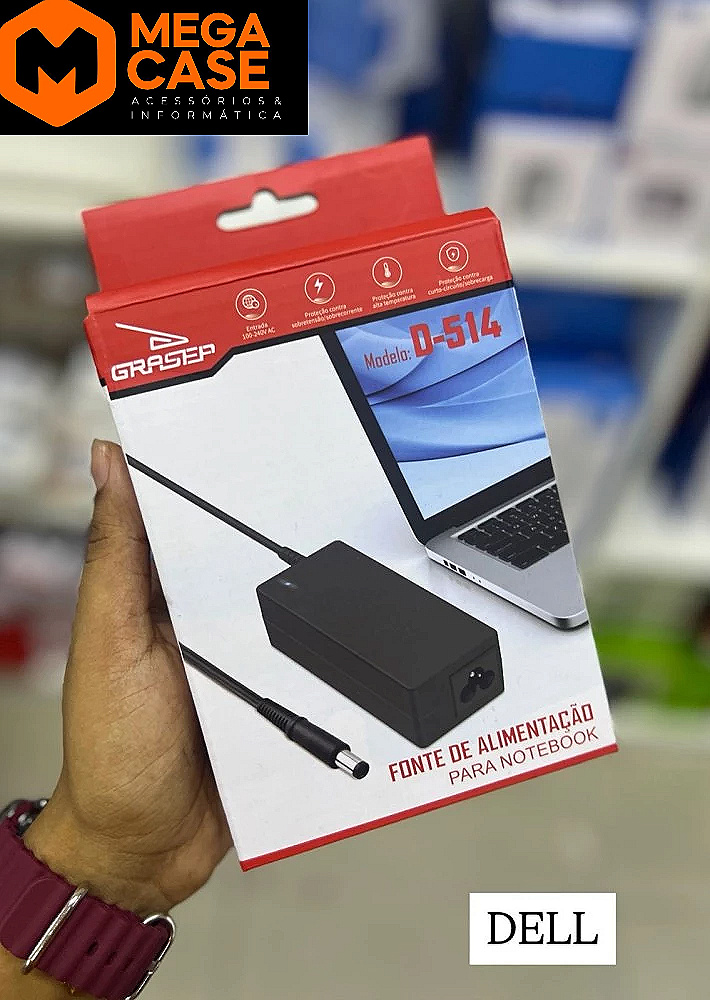Fonte para Notebook DELL Grasep D-514 ID3