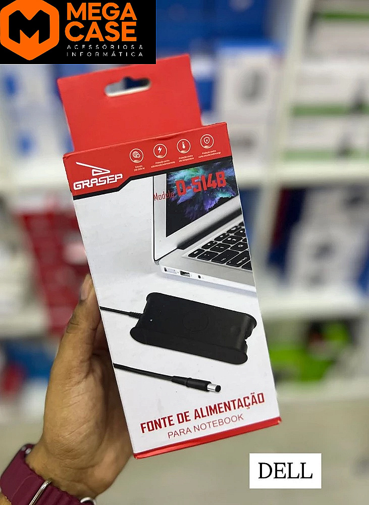 Fonte de Alimentação para Notebook DELL Grasep D-514B ID78