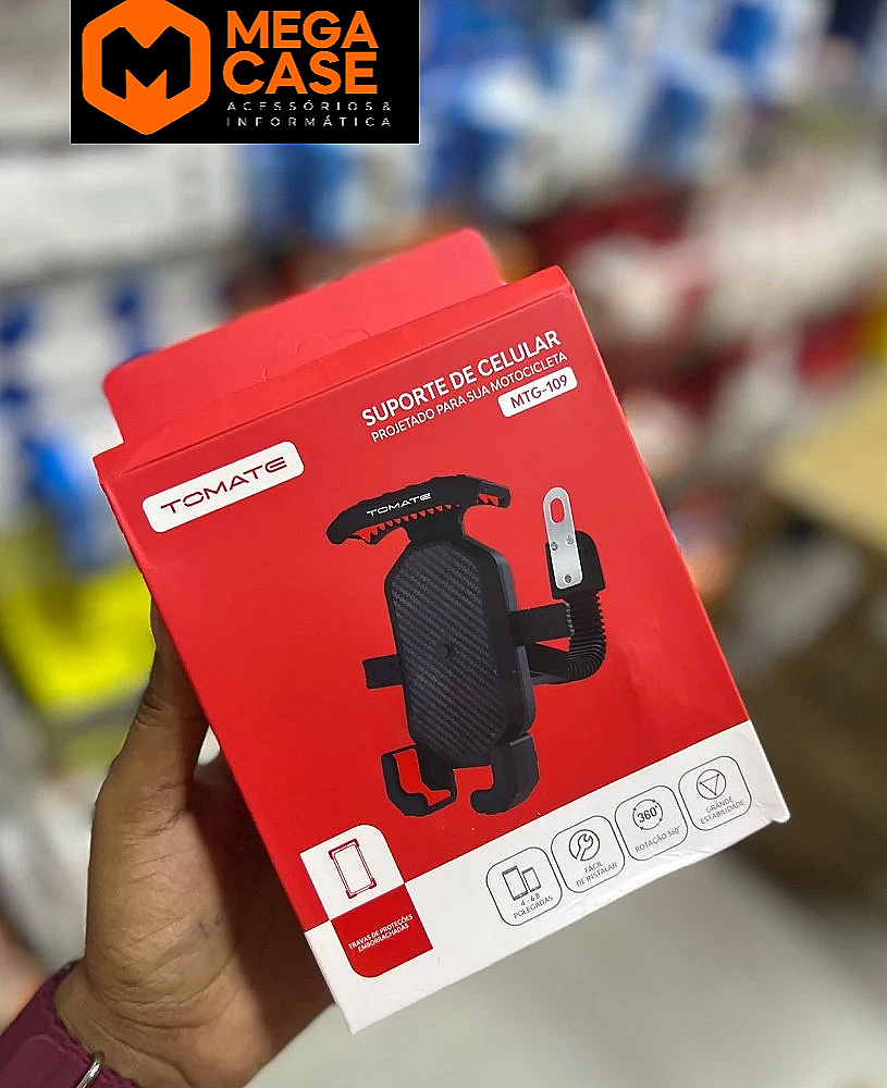 Suporte Tomate MTG-109 para Celular em Motocicleta ID76