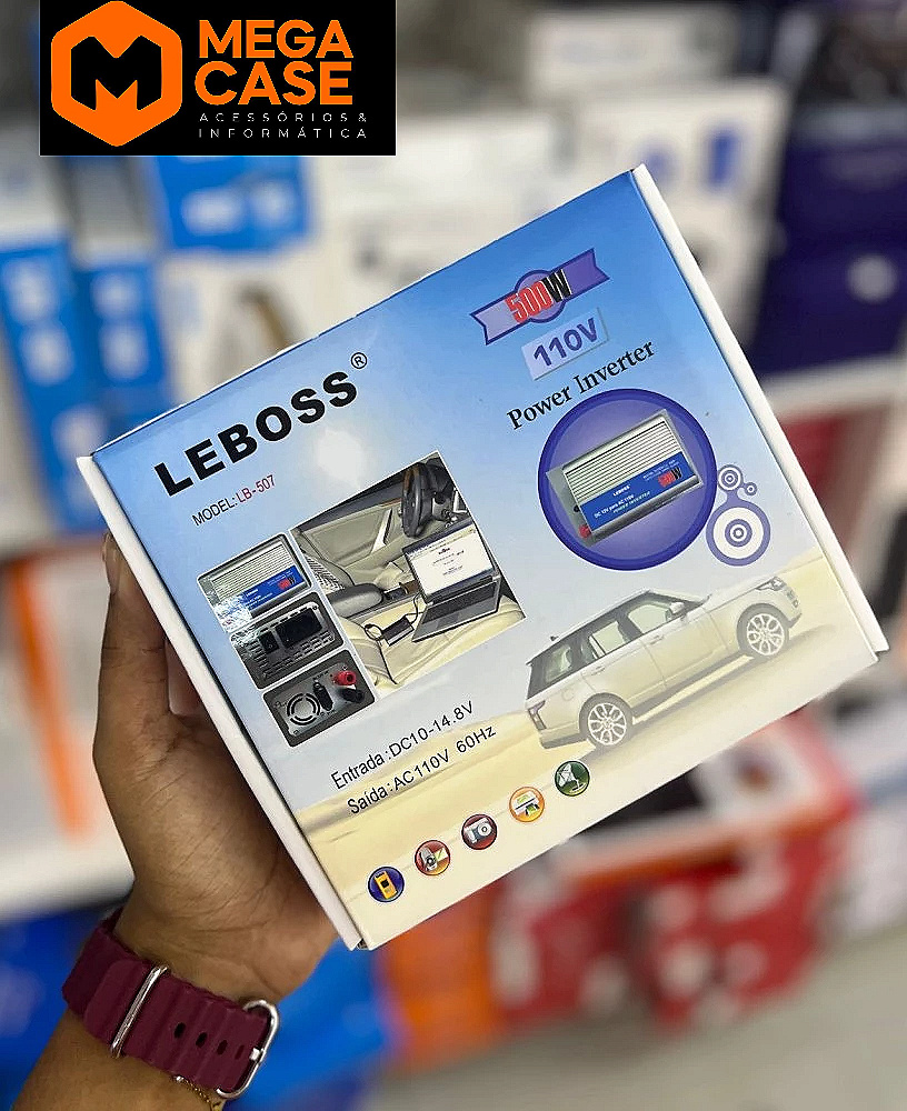 Inversor Veicular 500W 110V Leboss LB-507 ID63