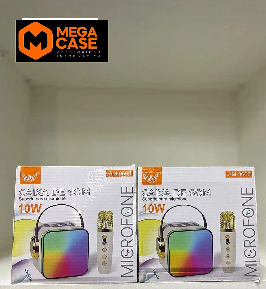 Caixa de Som com Microfone Altomex AM-8660