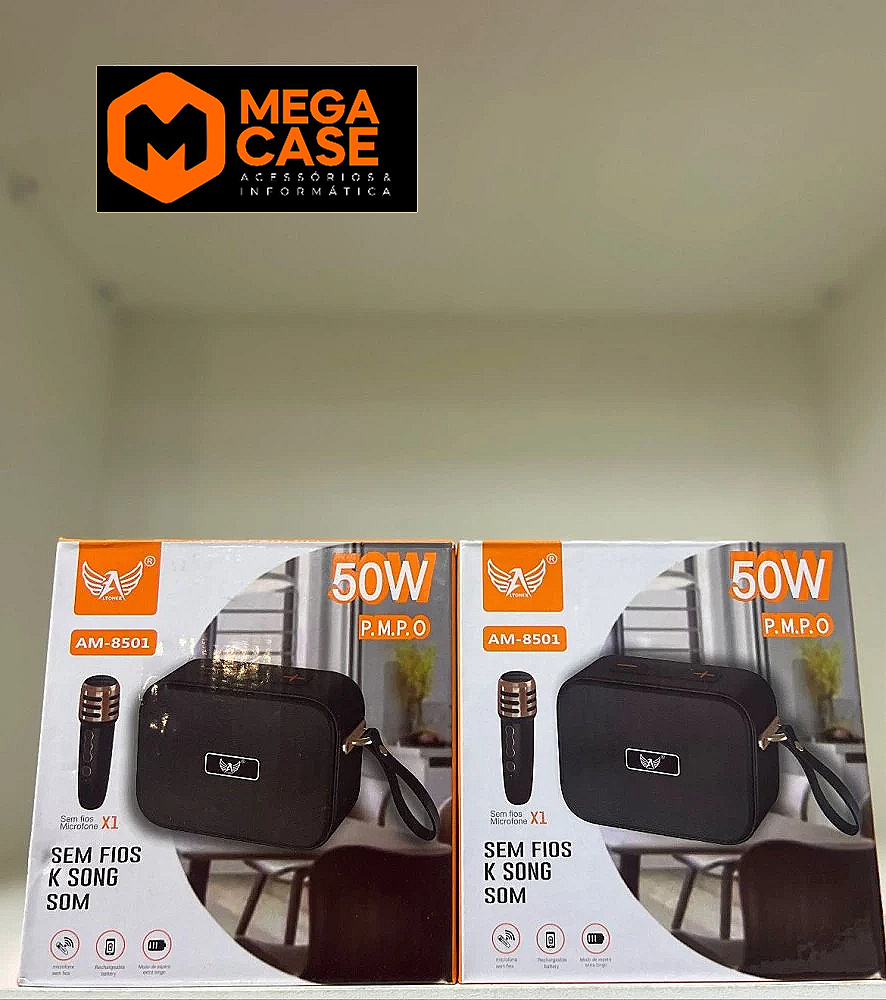 Caixa de Som com Microfone Altomex AM-8501