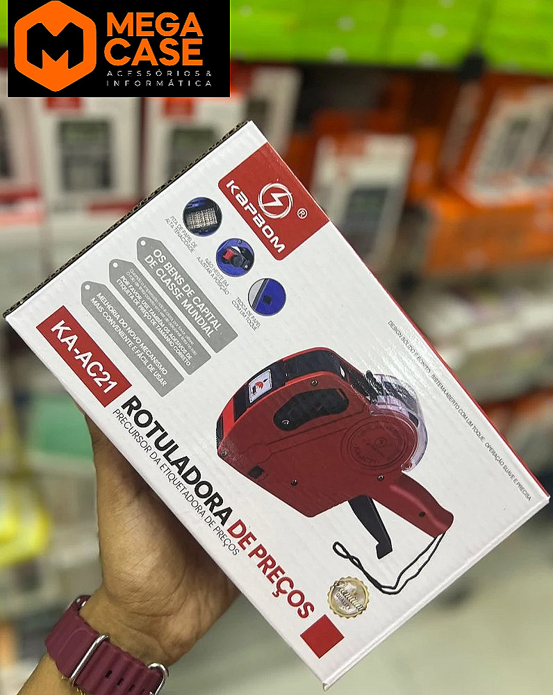 Rotuladora de Preços Kapbom KA-AC21