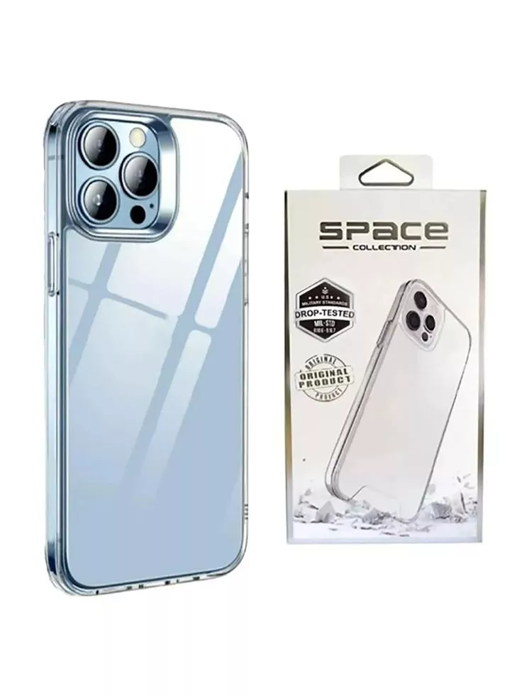 Capa iphone transparente space