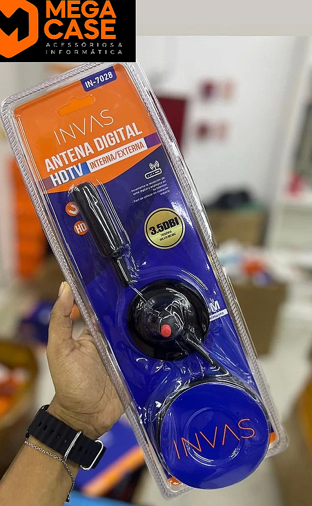 Antena digital interna/externa Invas IN-7028