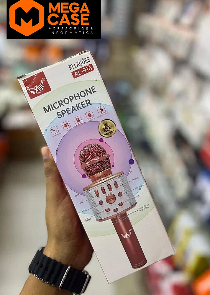 Microfone Speaker Relações AL-916