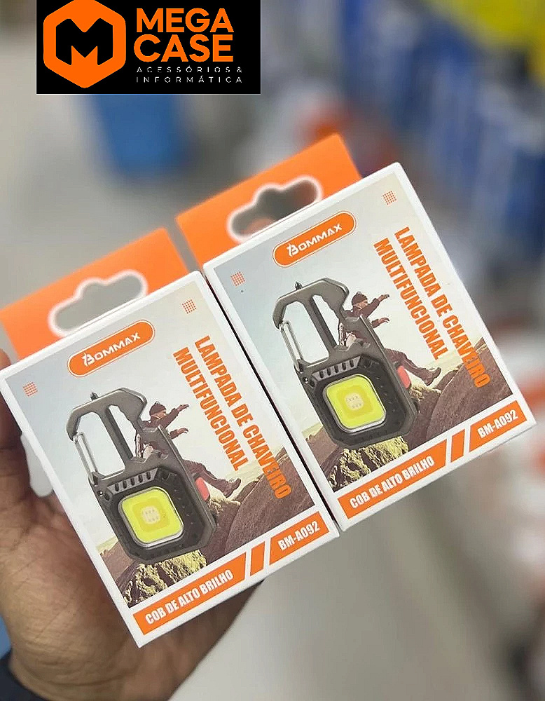 Mini Lâmpada de Chaveiro BOMMAX BM-A092